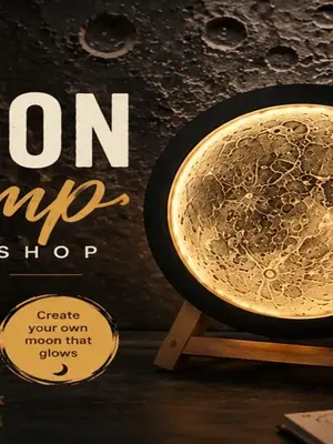 Craft Your Own Moon Lamp poster