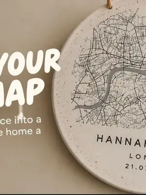 Create Your Love Map poster