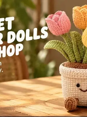 Crochet Flower Dolls poster
