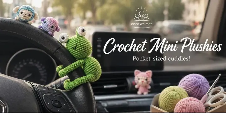 Crochet Mini Plushies poster