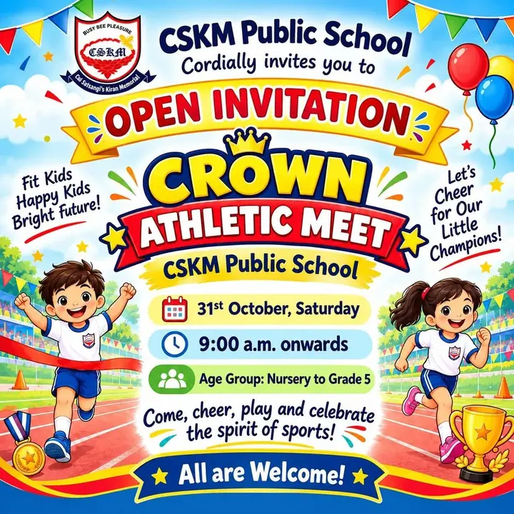 Crown Athletic Meet poster