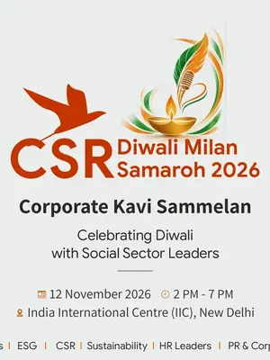 CSR Diwali Milan Samaroh 2026 poster