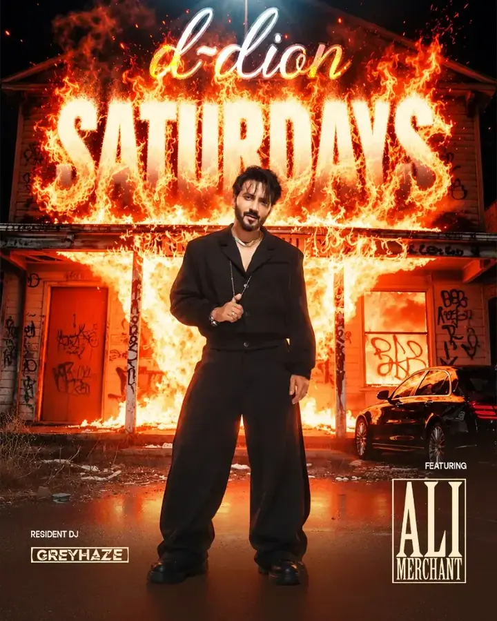 D Dion Saturdays Ft. Ali Merchant poster