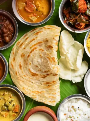Dakshin's Curated Menu poster