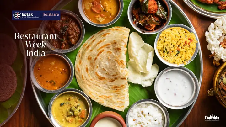 Dakshin's Curated Menu poster
