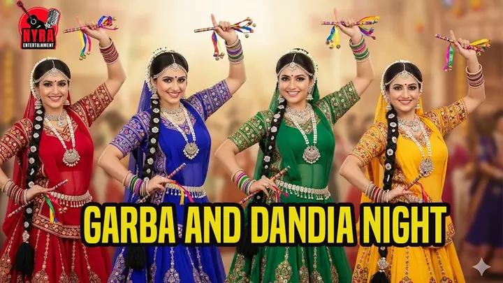 Dandia and Garba at Club Beryl, Gurgaon poster