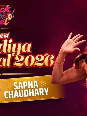 Dandiya Dhamaal 2026 ft. Sapna Chaudhary poster