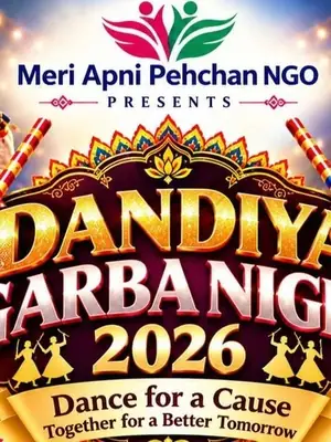 Dandiya Garba Nights 2026 poster
