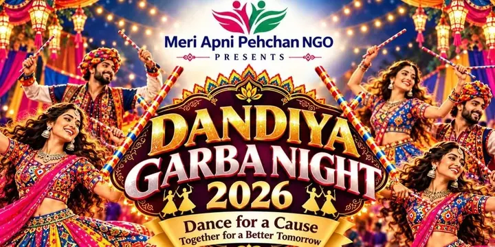Dandiya Garba Nights 2026 poster