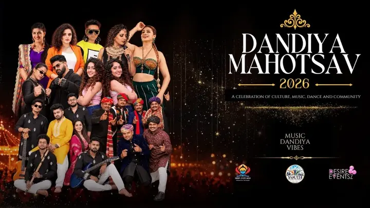 Dandiya Mahotsav 2026 poster