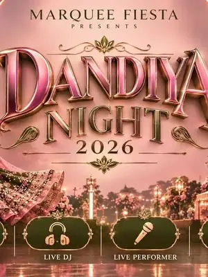Dandiya Night 2026 (Delhi Edition) poster