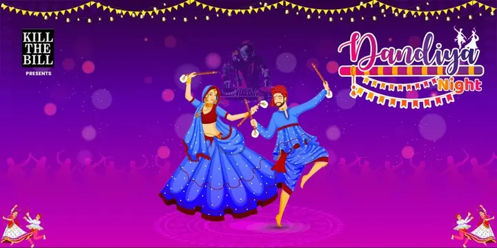 Dandiya Night 2026 in CP poster