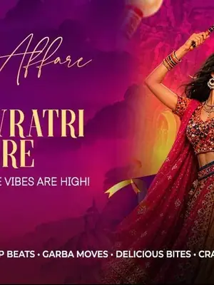 Dandiya Night 2026 in Ghitorni poster