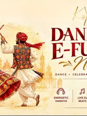 Dandiya Night 2026 in Lajpat Nagar poster