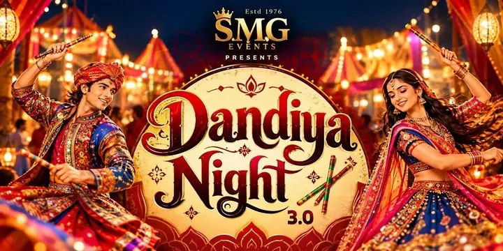 Dandiya Night 3.0 poster