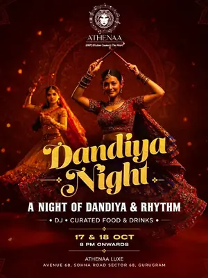 Dandiya Night - A Night of Dandiya and Rhythm poster