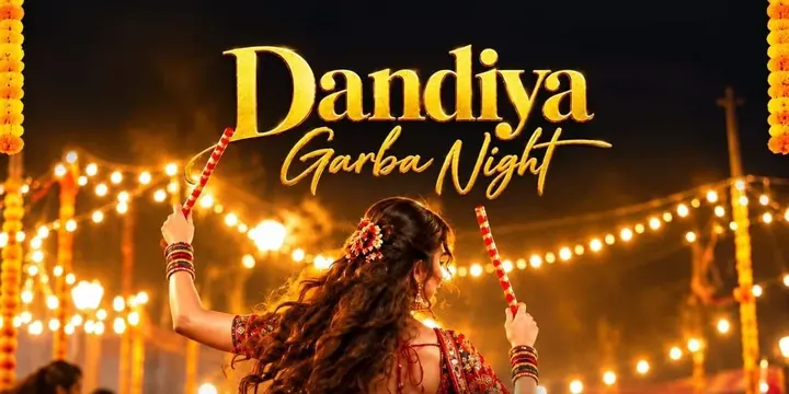 Dandiya Night at La Bamba poster