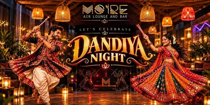 Dandiya Night at Moire poster
