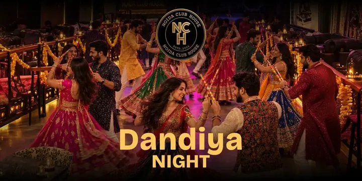 Dandiya Night at Noida Club House poster
