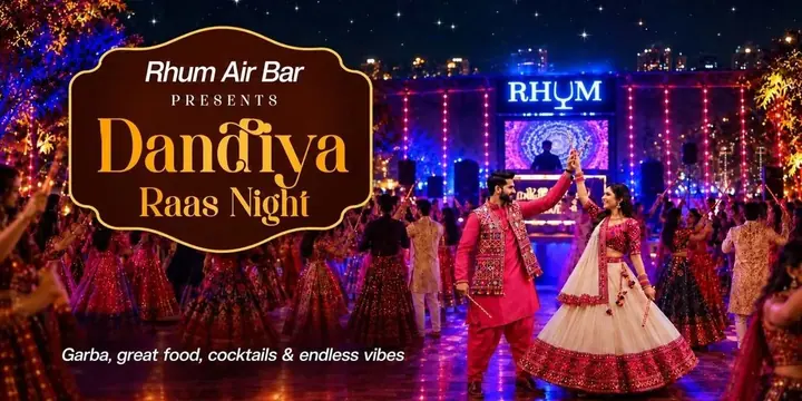 Dandiya Night at Rhum IFC Gurgaon poster