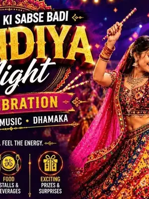 Dandiya Night at The Terrace poster