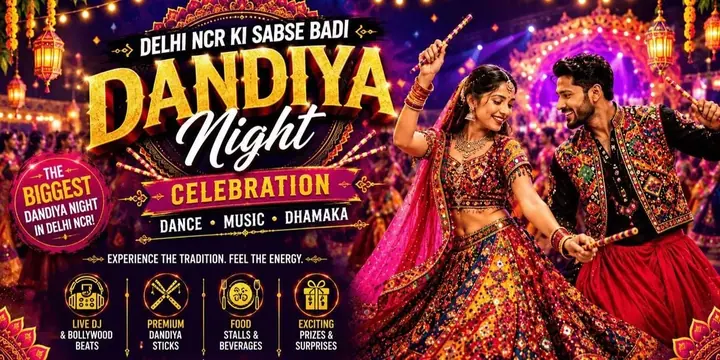Dandiya Night at The Terrace poster