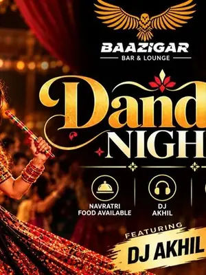 Dandiya Night by Baazigar poster