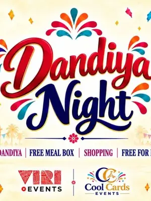 Dandiya Night by ViRi & Cool Card Events poster
