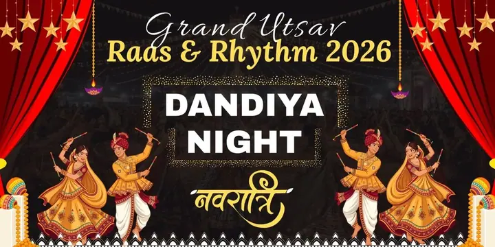 Dandiya Night in Ashok Vihar poster