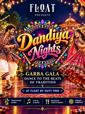 Dandiya Nights at Float by Duty Free poster