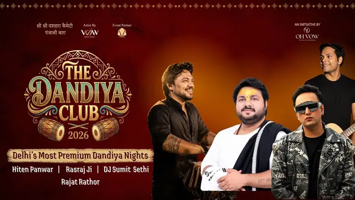 Dandiya Nights - The Dandiya Club 2026 poster