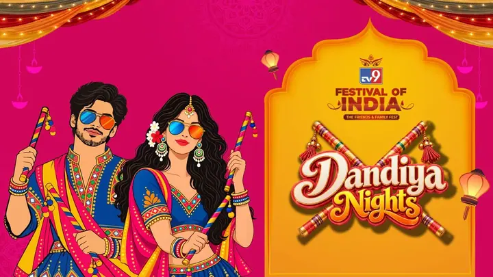 Dandiya Nights – TV9 Festival of India poster