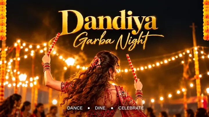 Dandiya Raas at Molecule poster