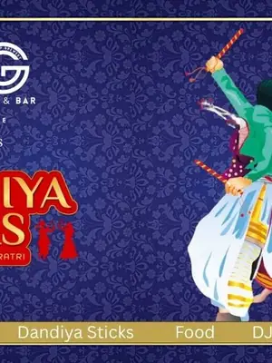 Dandiya Raas at The Soho Garden poster