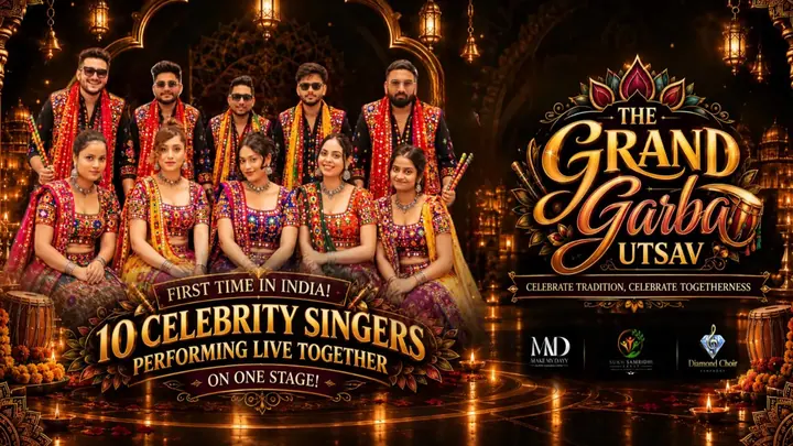 Dandiya Raas - The Grand Garba Utsav Noida poster