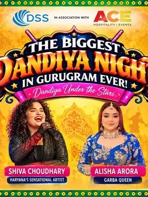 Dandiya Under the Stars ft. Alisha and Shiva Choudhary poster