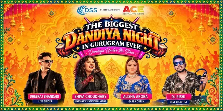 Dandiya Under the Stars ft. Alisha and Shiva Choudhary poster