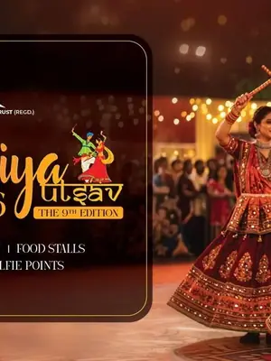 Dandiya Utsav 2k26 – The 9th Edition poster