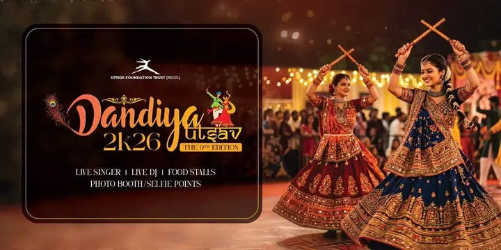 Dandiya Utsav 2k26 – The 9th Edition poster