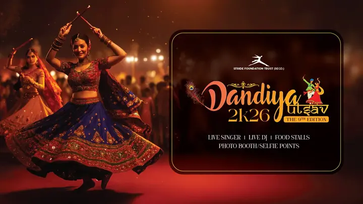 Dandiya Utsav 2K26 – The 9th Edition poster