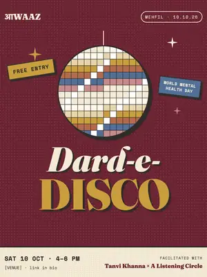 Dard-e-Disco: An Awaaz Mehfil poster