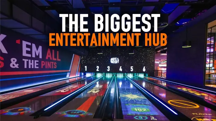 Dave & Buster's Delhi poster