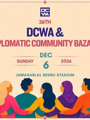 DCWA & Diplomatic Community Bazaar 2026 poster