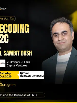 Decoding D2C With Sambit Dash poster