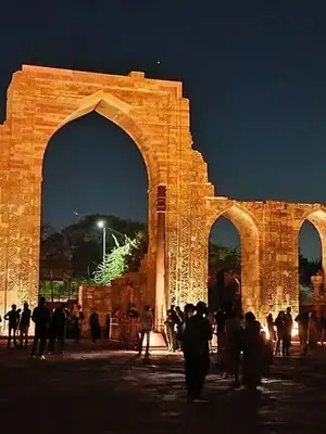 Delhi Golden Hour: The Qutub Sunset Walk poster