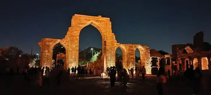 Delhi Golden Hour: The Qutub Sunset Walk poster