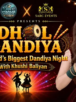 Dhol Dandiya ft. Khushi Baliyan: Feel The Beat, Live The Tradition poster