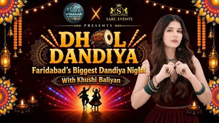 Dhol Dandiya ft. Khushi Baliyan: Feel The Beat, Live The Tradition poster