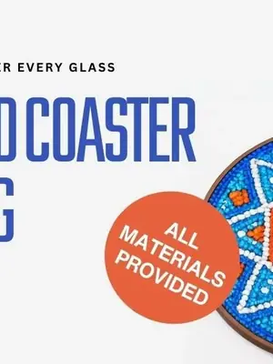 Diamond Coaster Painting poster