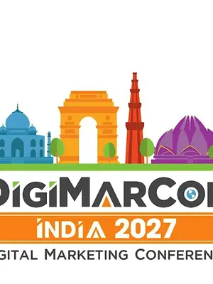 DigiMarCon India 2027 - Digital Marketing Conference & Exhibition poster